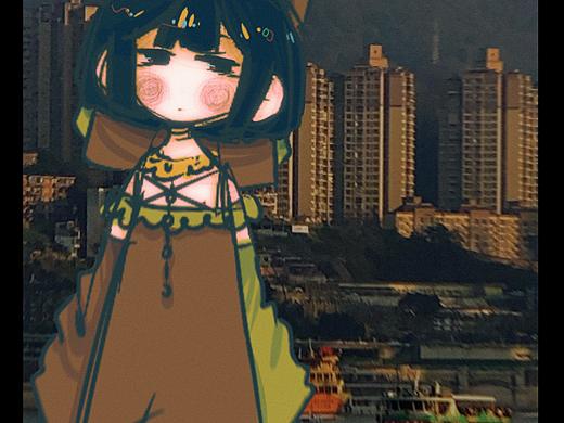 麗子，這就是你說的江水嗎（個人主頁-ZNzA4MDQ3MzI=） - 繪本 - 站酷設(shè)計(jì)師爪抓原創(chuàng)素材 - 站酷ZCOOL