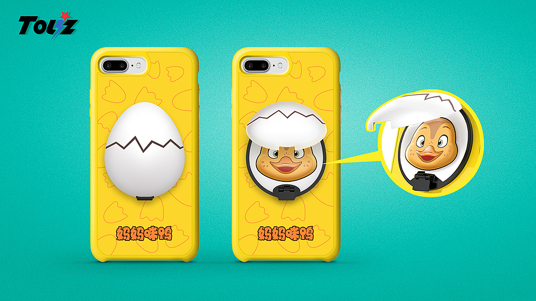 动画电影《妈妈咪鸭》周边手机壳设计