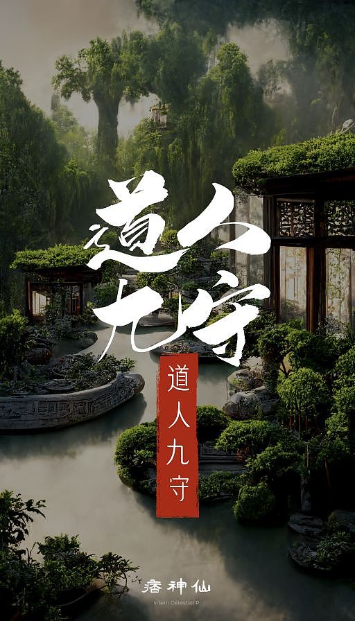 《云笈七签》之九守图（图ZMzE5MDAyNTgw） - 概念设定 - 站酷设计师痞神仙ImPi原创素材 - 站酷ZCOOL