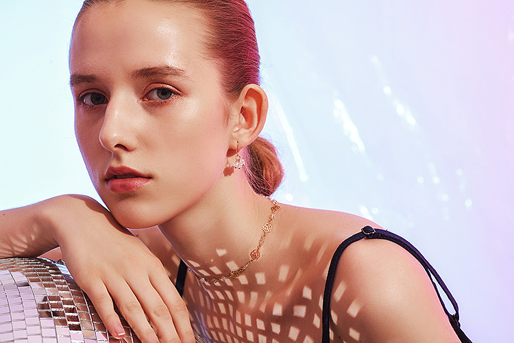 珠宝拍摄 粉色少女心系列