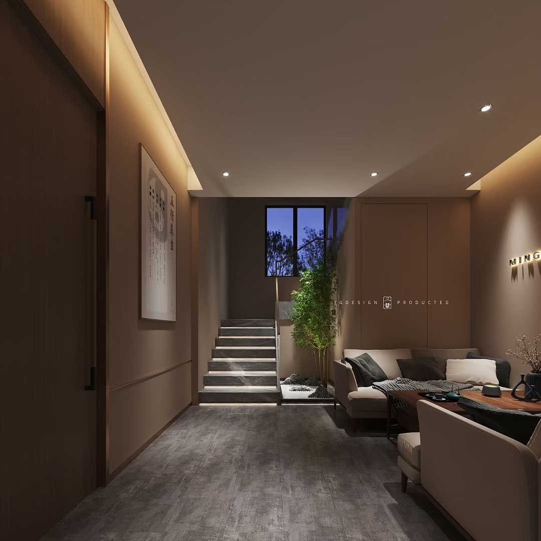 【三景装饰】鸣春堂养生馆（图ZMjUxMTkyODY4） - 商业空间设计 - 站酷设计师sjzs原创素材 - 站酷ZCOOL