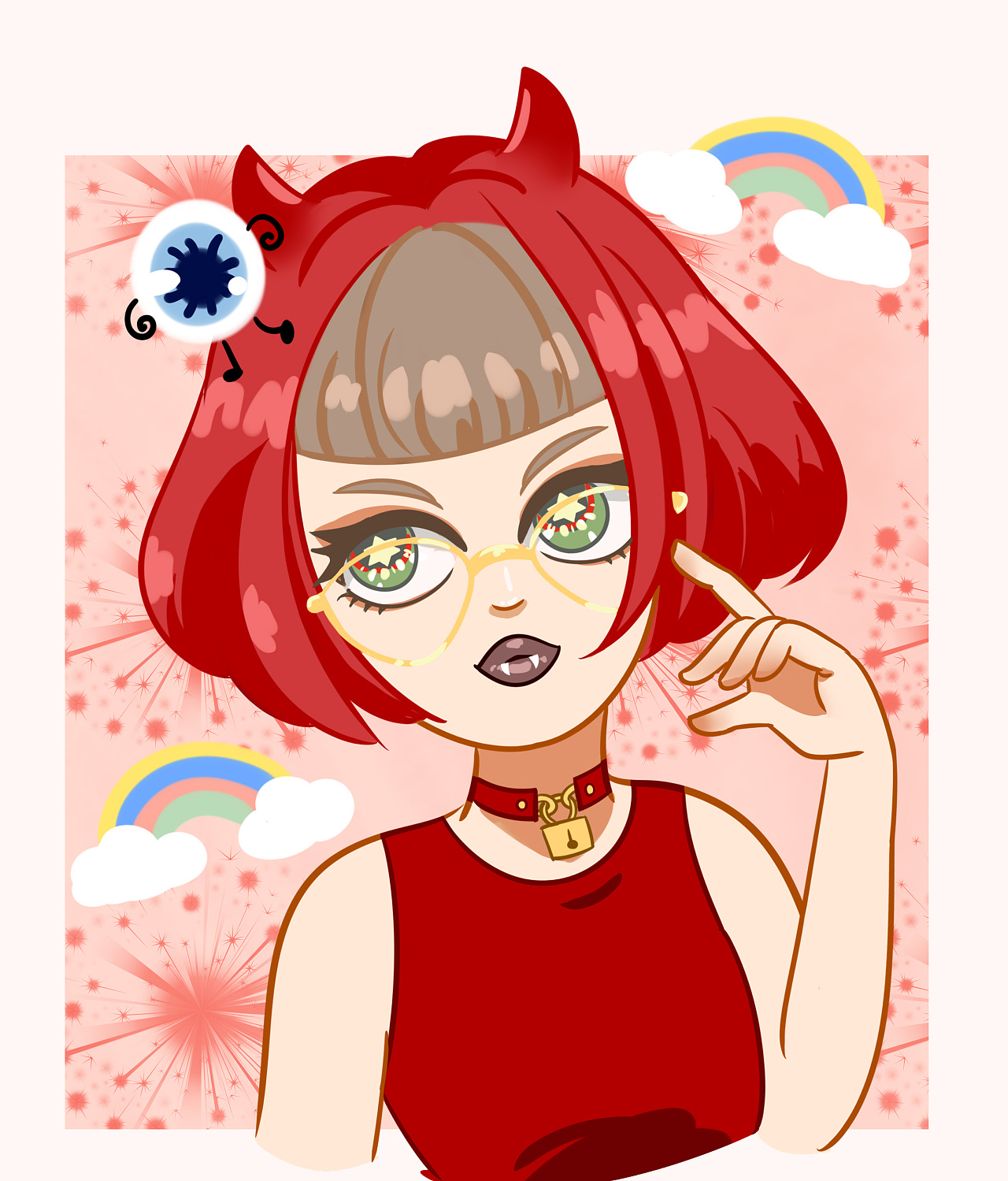 小恶魔|插画|商业插画|z94463658 - 原创作品 - 站酷 (zcool)