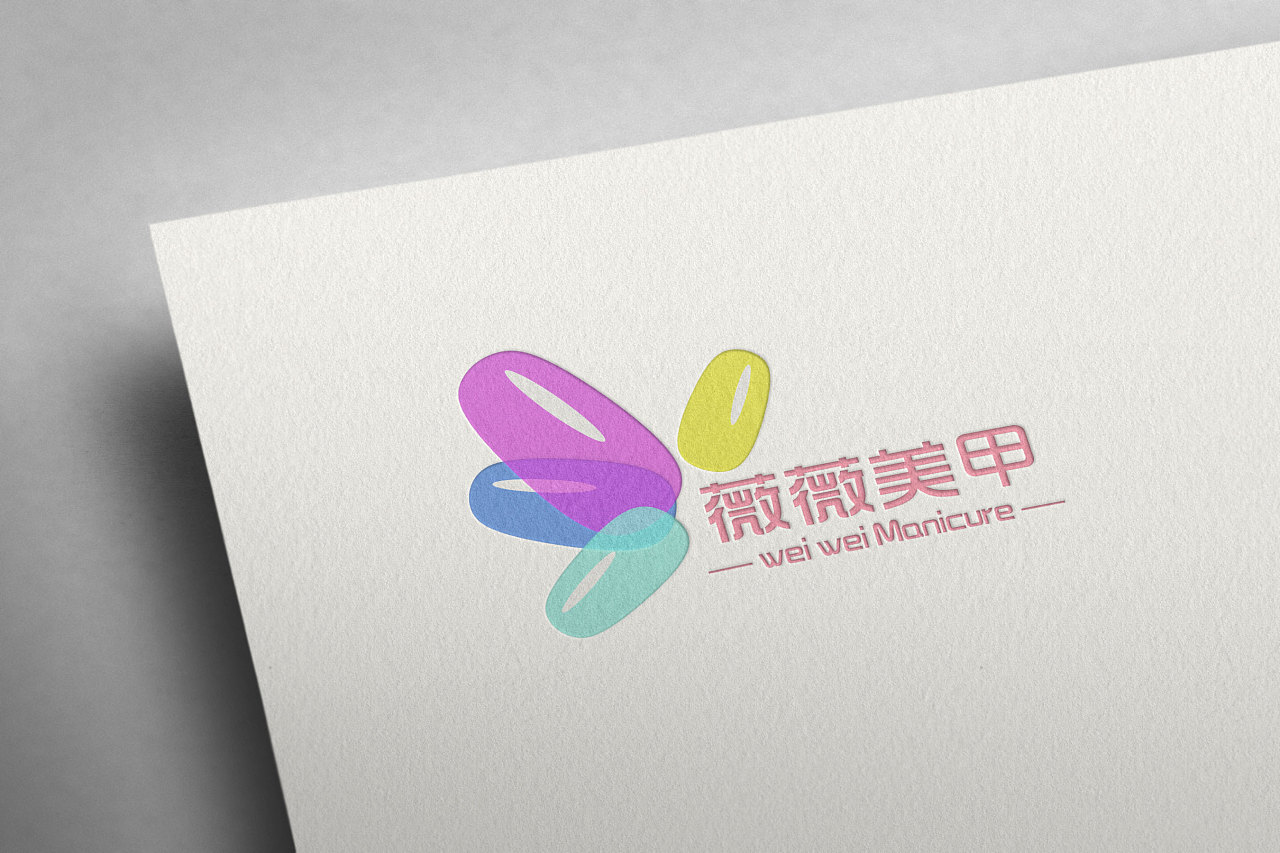 薇薇美甲logo