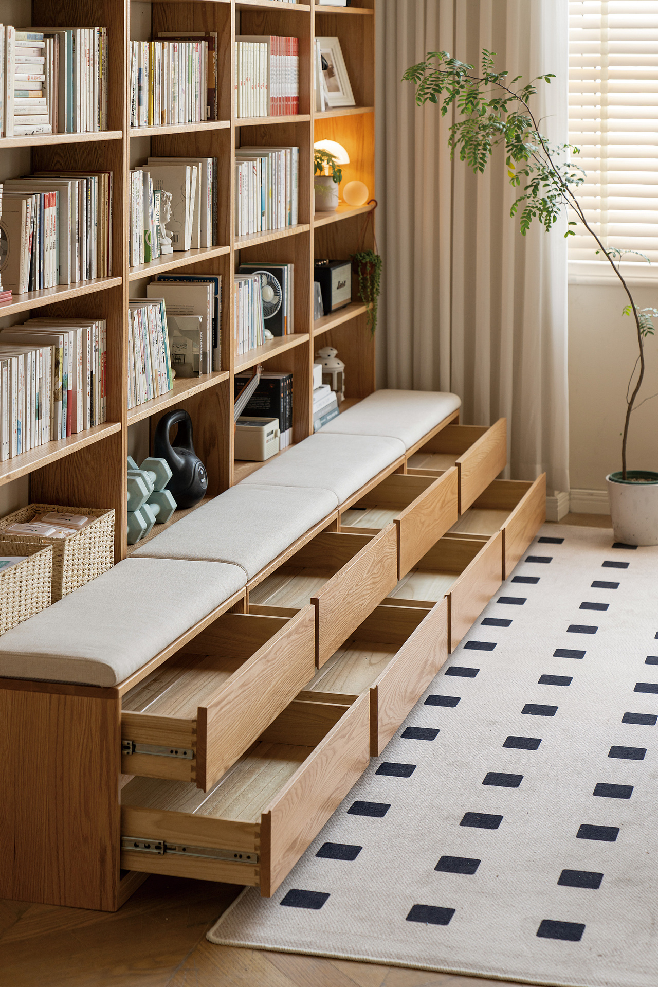 卡座 满墙大书柜（图ZMzU2MTE5ODI4） - 产品摄影 - 站酷设计师一壹家居摄影原创素材 - 站酷ZCOOL