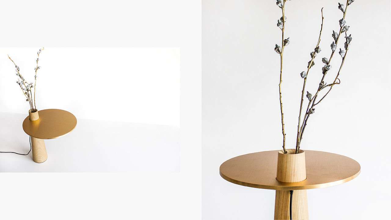 小确幸花器台灯