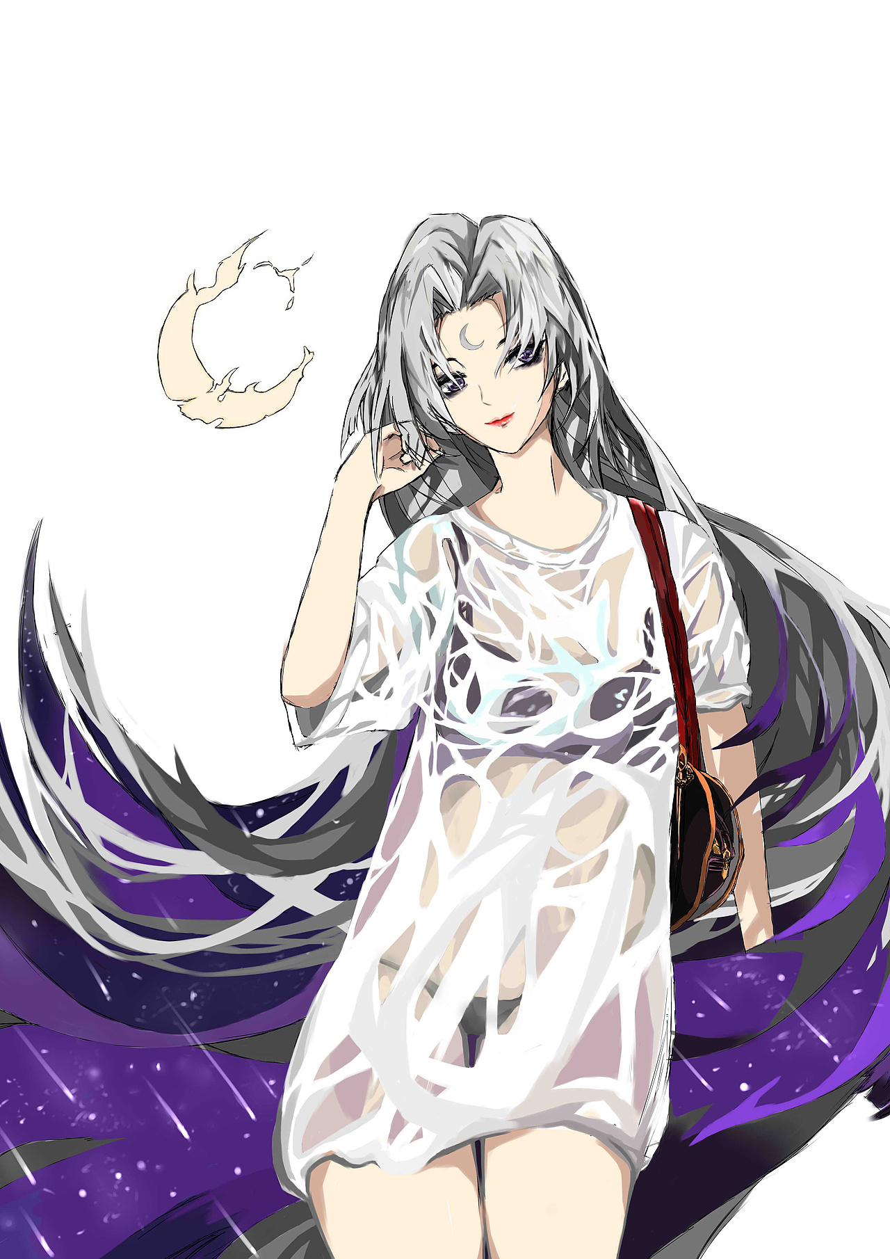 泷夜叉姬|插画|游戏原画|若林527_原创作品-站酷zcool