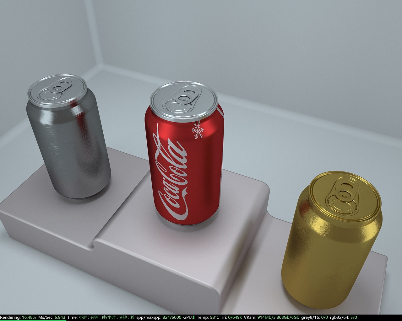 易拉罐材质练习（图ZMjM5NjE3ODI4） - 产品 - 站酷设计师一枚小菜鸡原创素材 - 站酷ZCOOL