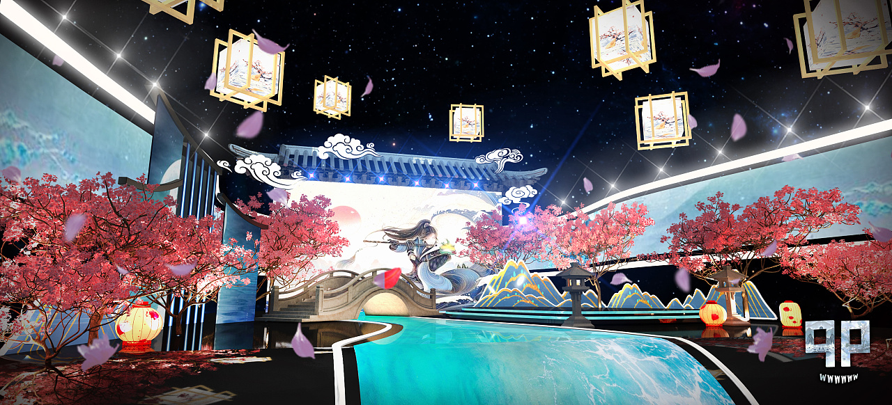 qp古风舞美设计