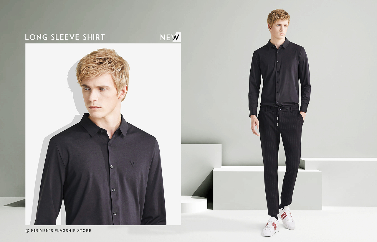 男装海报/新品发布会/易拉宝/直播海报（图ZMjE4Njc2NDMy） - 海报 - 站酷设计师1274234511原创素材 - 站酷ZCOOL