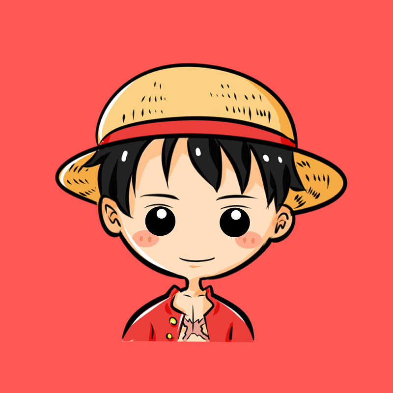 手绘海贼王系列头像
