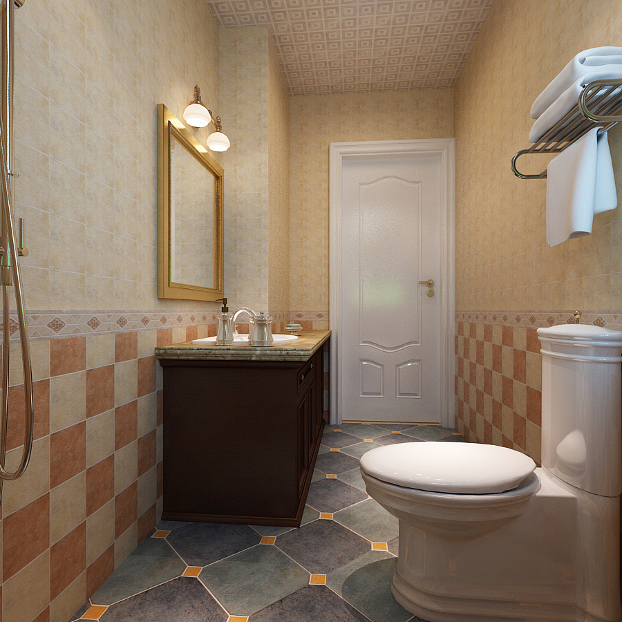 【星河盛世】155平米简欧风格设计效果图~