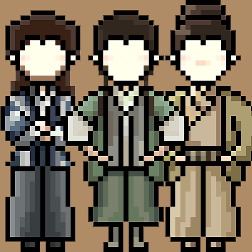 像素人物/动画/游戏素材练习1121jkllin像素动物园1755【像素画】