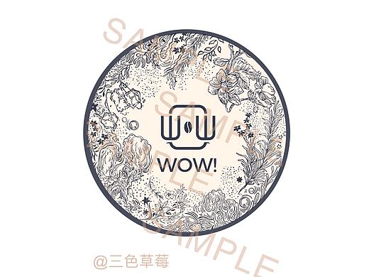 原创物料平面设计 杯垫