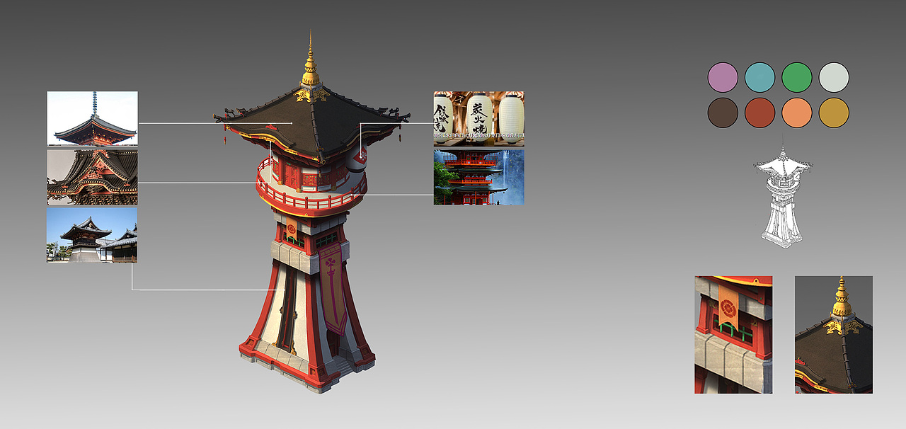 古代建筑|插画|游戏原画|z37353_原创作品-站酷zcool