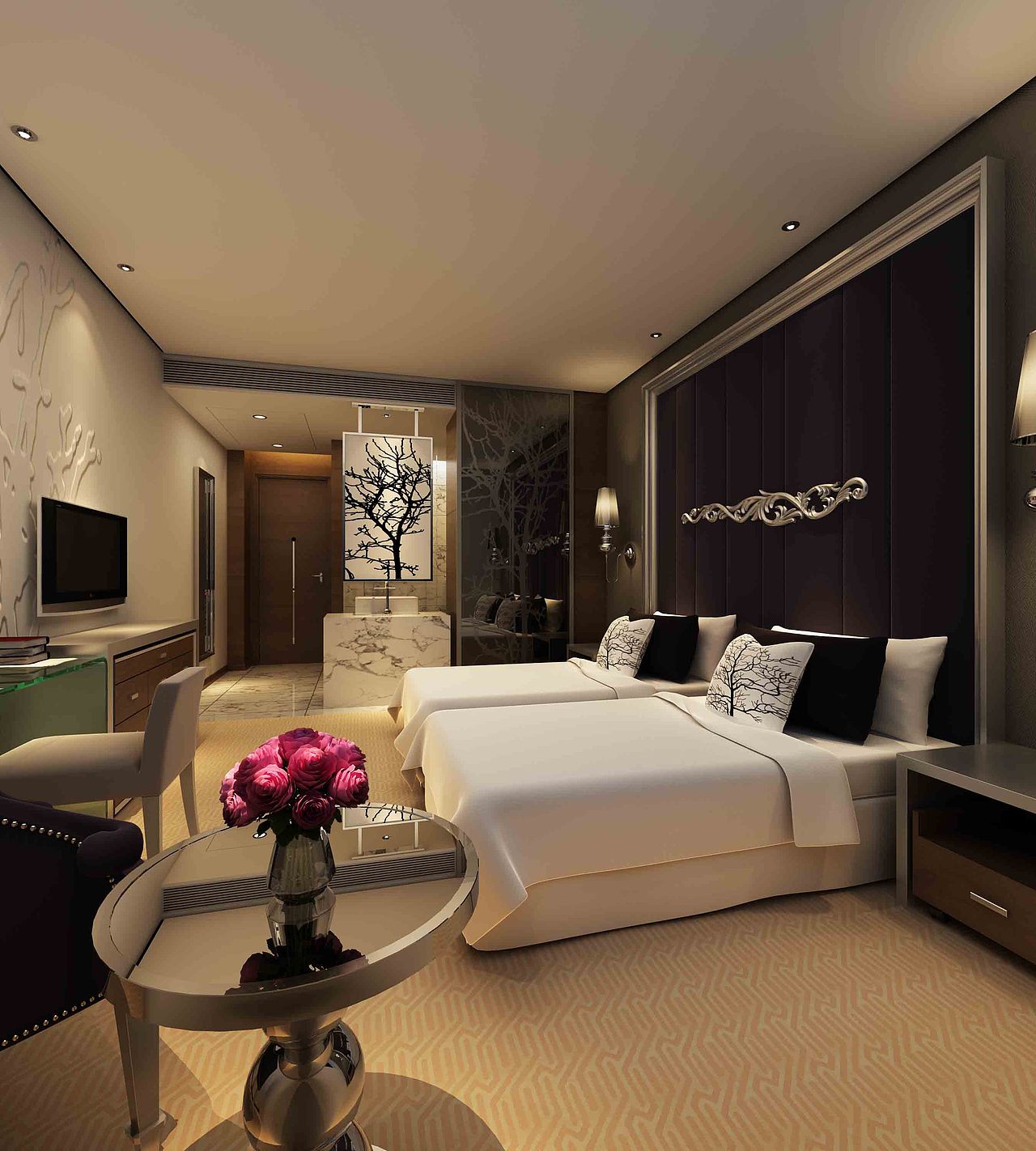 酒店效果图案例整理（图ZMjM2MDA0NDQ=） - 建筑/空间 - 站酷设计师Aries丶垚原创素材 - 站酷ZCOOL