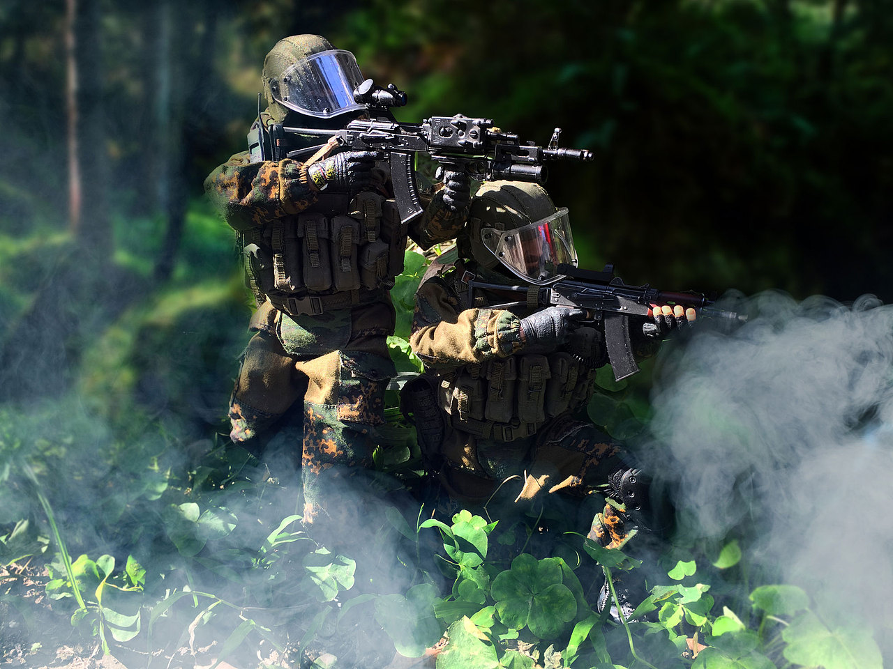 兵人摄影外拍:俄罗斯spetsnaz gru 达吉斯坦风格