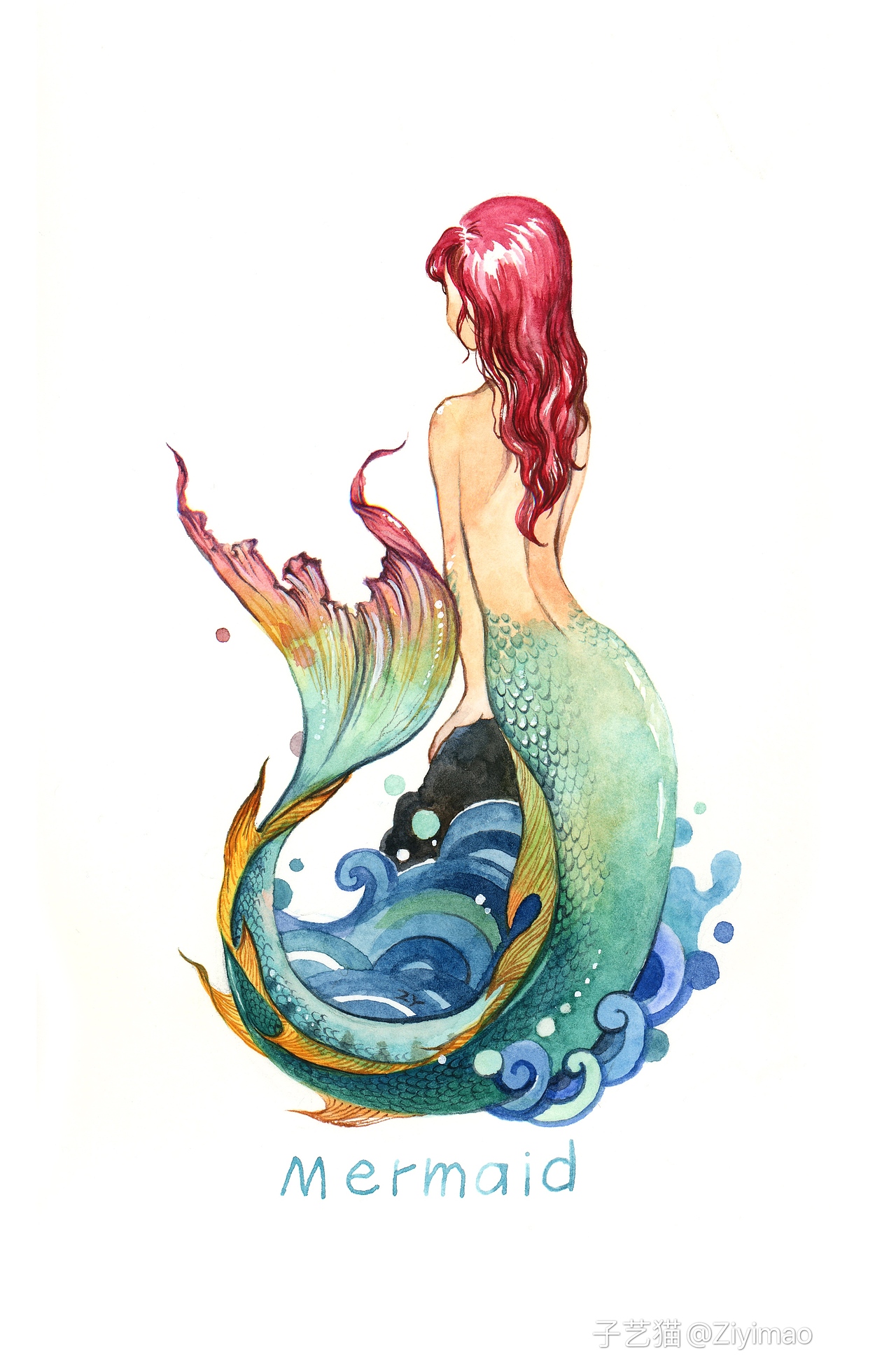 水彩-IELTS词汇书插图（图ZMTk1NDI0ODQ0） - 商业插画 - 站酷设计师子艺猫原创素材 - 站酷ZCOOL