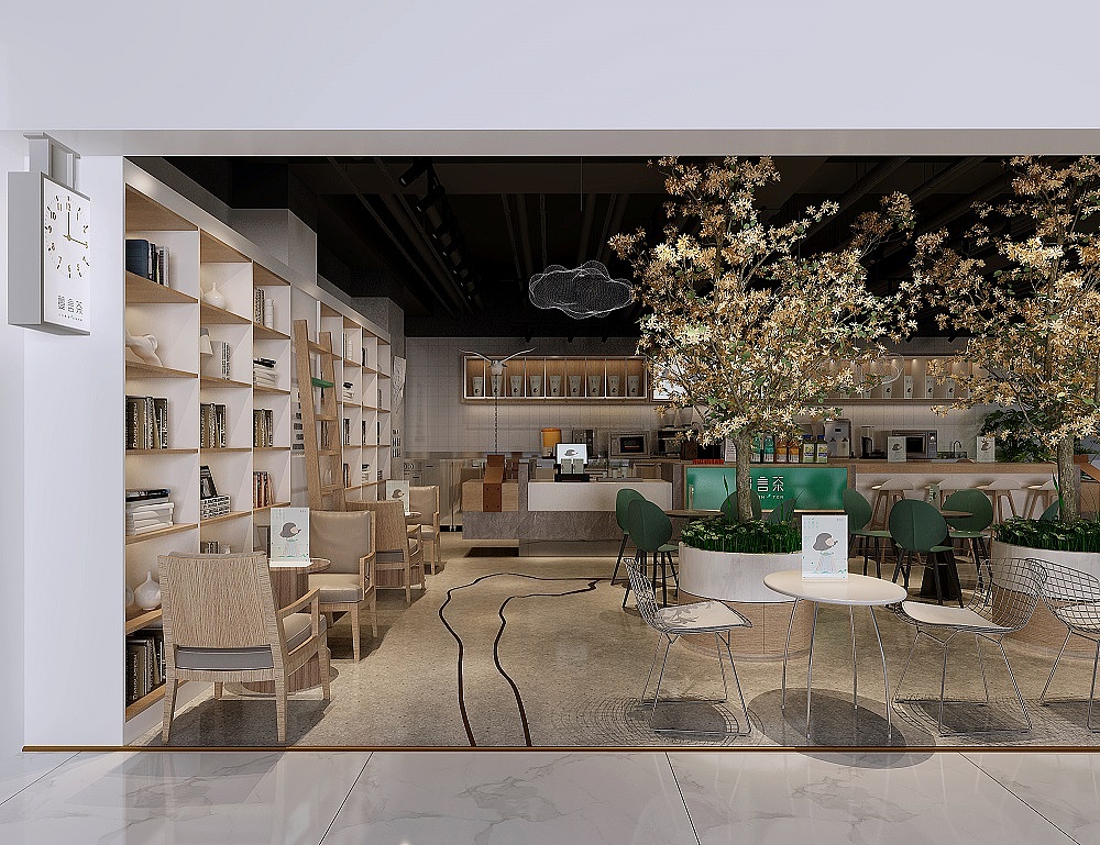 蔓延茶空间展示