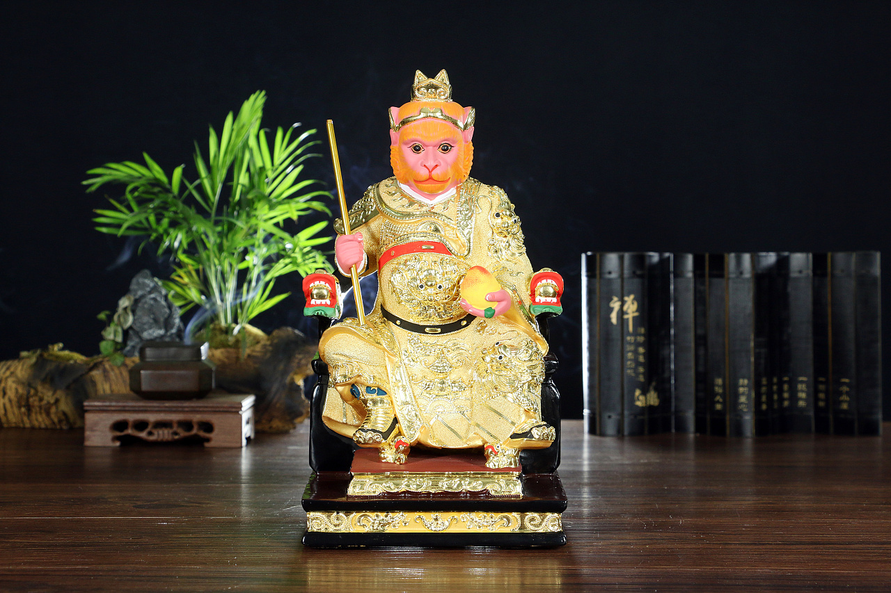 齐天大圣 孙悟空 神像拍摄 佛教供具用品摄影 工艺品