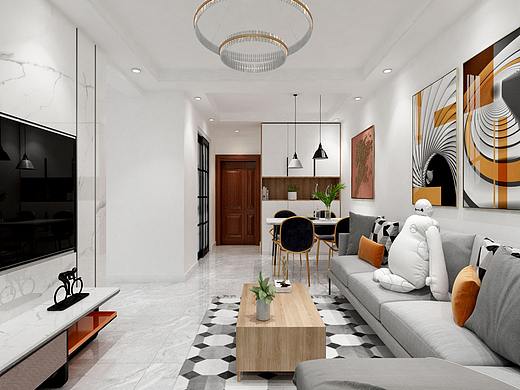 现代简约小平米装修风格