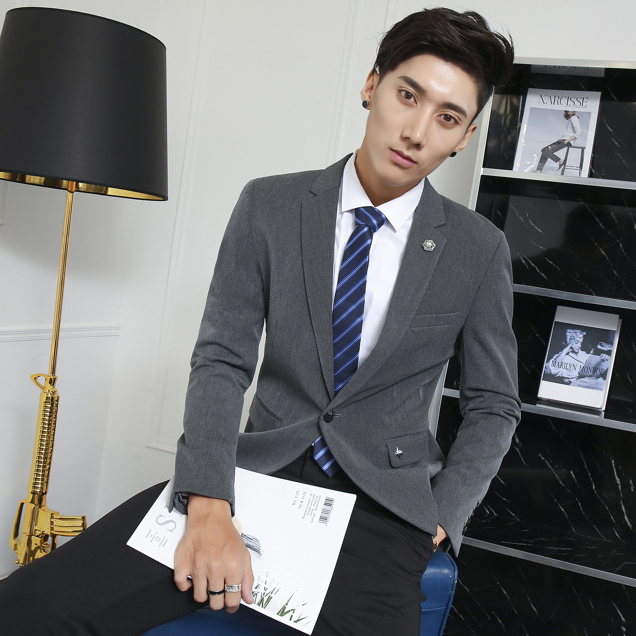 朋盛传媒-麒翔西装拍摄 淘宝拍摄