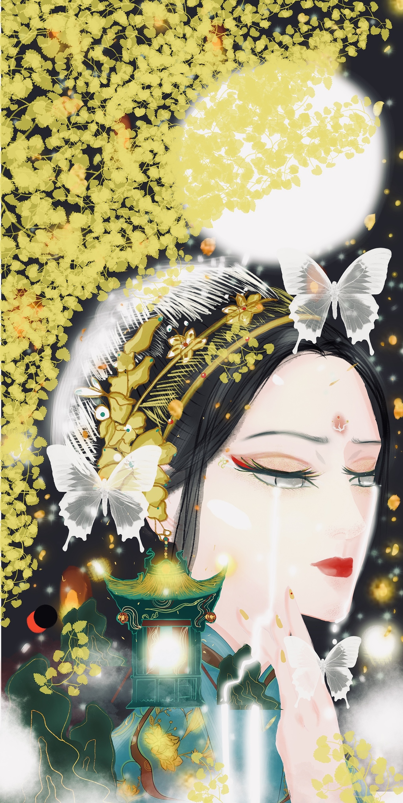 美人泉（图ZMjM3MTQ0NDg4） - 商业插画 - 站酷设计师肉肉丸会画画原创素材 - 站酷ZCOOL