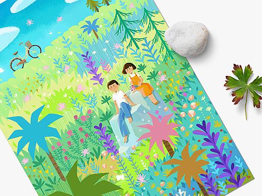 風(fēng)吹過的日子（個(gè)人主頁-ZNTMwODQwMTY=） - 創(chuàng)作習(xí)作 - 站酷設(shè)計(jì)師小什不識(shí)月原創(chuàng)素材 - 站酷ZCOOL