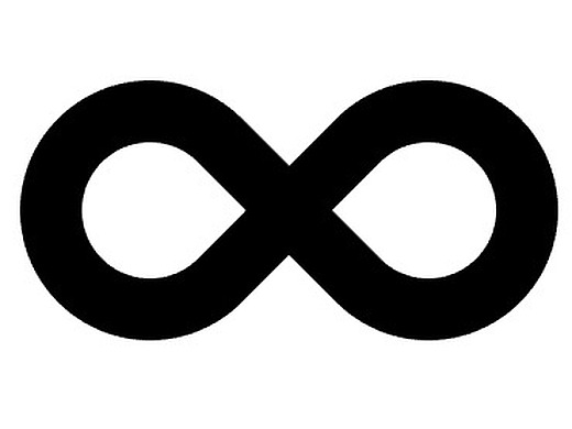如何画一个无穷(无限)符号