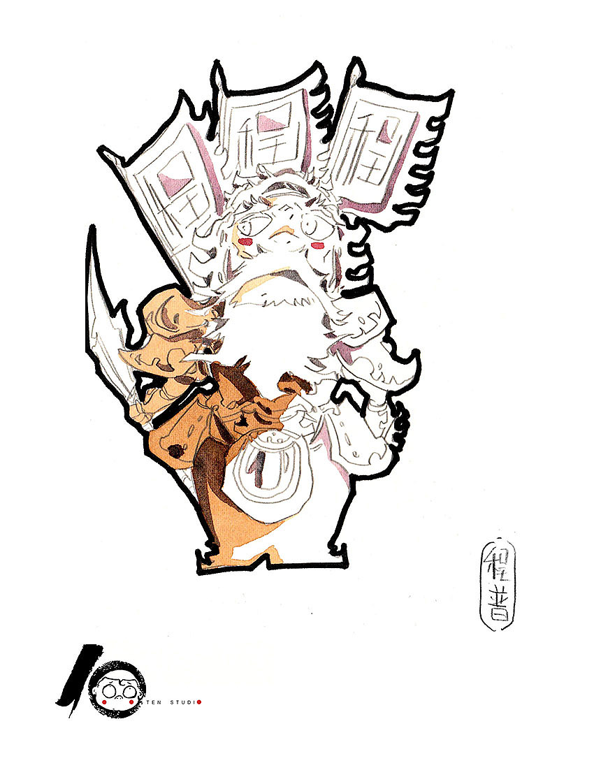 "10"工作室的第一版妥妥三国系列作品——吴（图ZMTQ0MTMzMzUy） - 概念设定 - 站酷设计师妥妥toto原创素材 - 站酷ZCOOL