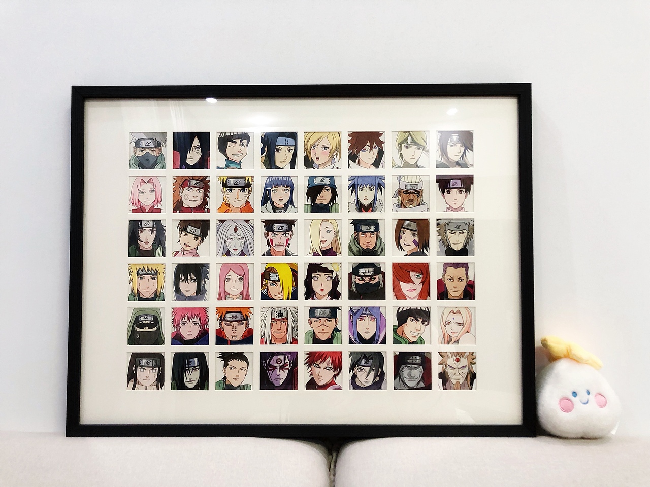 手繪水彩畫-48宮格火影忍者（圖ZMjg4MTM1MzY4） - 繪本 - 站酷設(shè)計師寧采臣的女友原創(chuàng)素材 - 站酷ZCOOL
