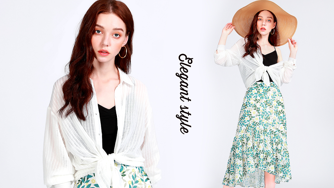 人物拍摄搭配-女装