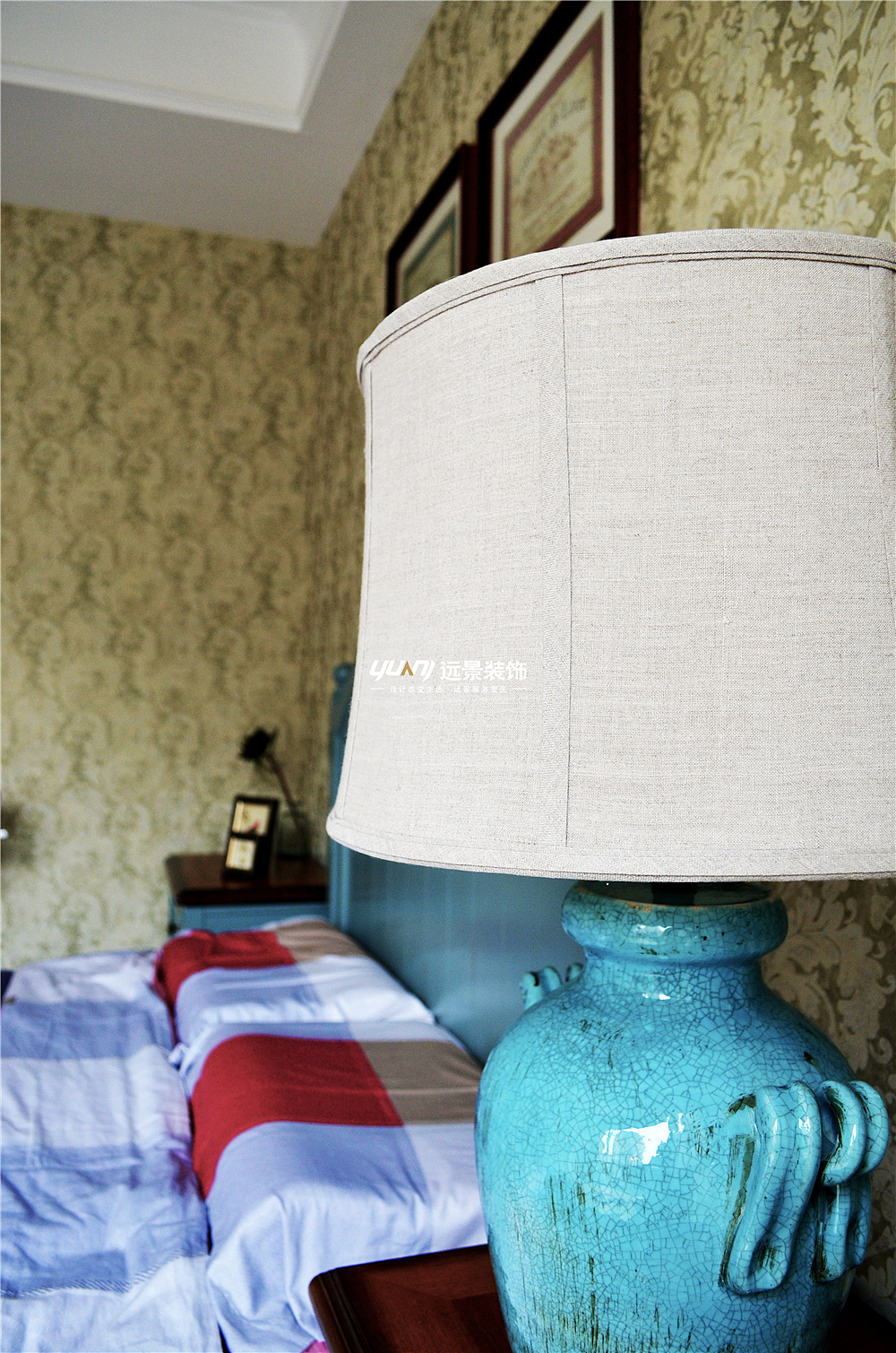 雅居乐装修设计美式风格|远景装饰实景案例