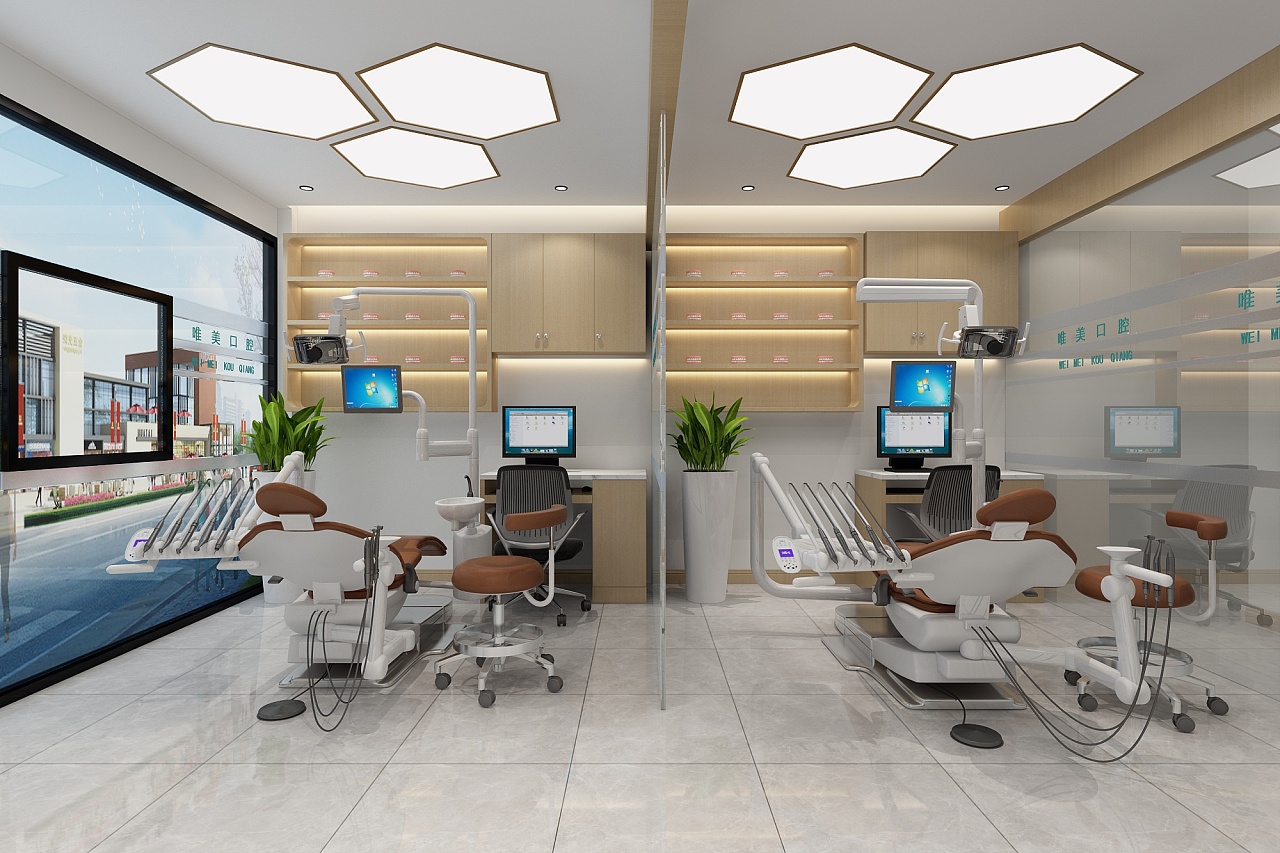 牙科诊室|空间|家装设计|溪地茹雪 - 原创作品 - 站酷 (ZCOOL)