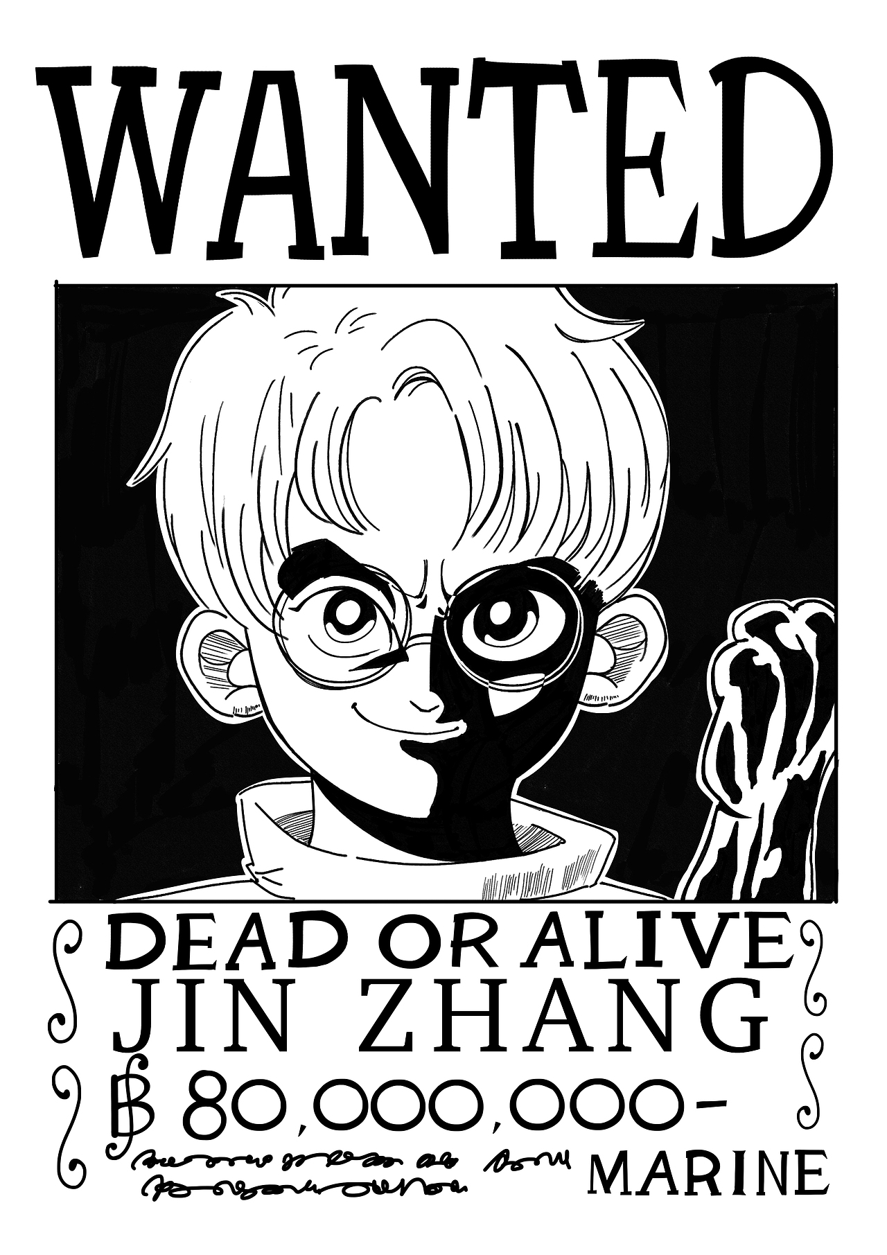 用海贼风画画朋友们✌️（图ZMjU0NzkyNjU2） - 创作习作 - 站酷设计师蟹蟹蟹蟹阿金原创素材 - 站酷ZCOOL