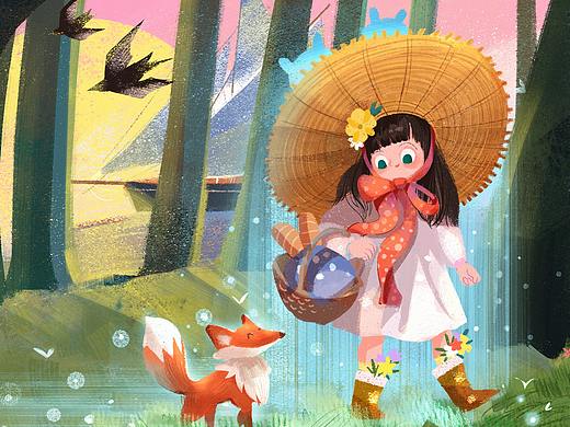 插畫練習(xí)（個(gè)人主頁(yè)-ZNDk2OTIxNjg=） - 創(chuàng)作習(xí)作 - 站酷設(shè)計(jì)師小嬙zzz原創(chuàng)素材 - 站酷ZCOOL
