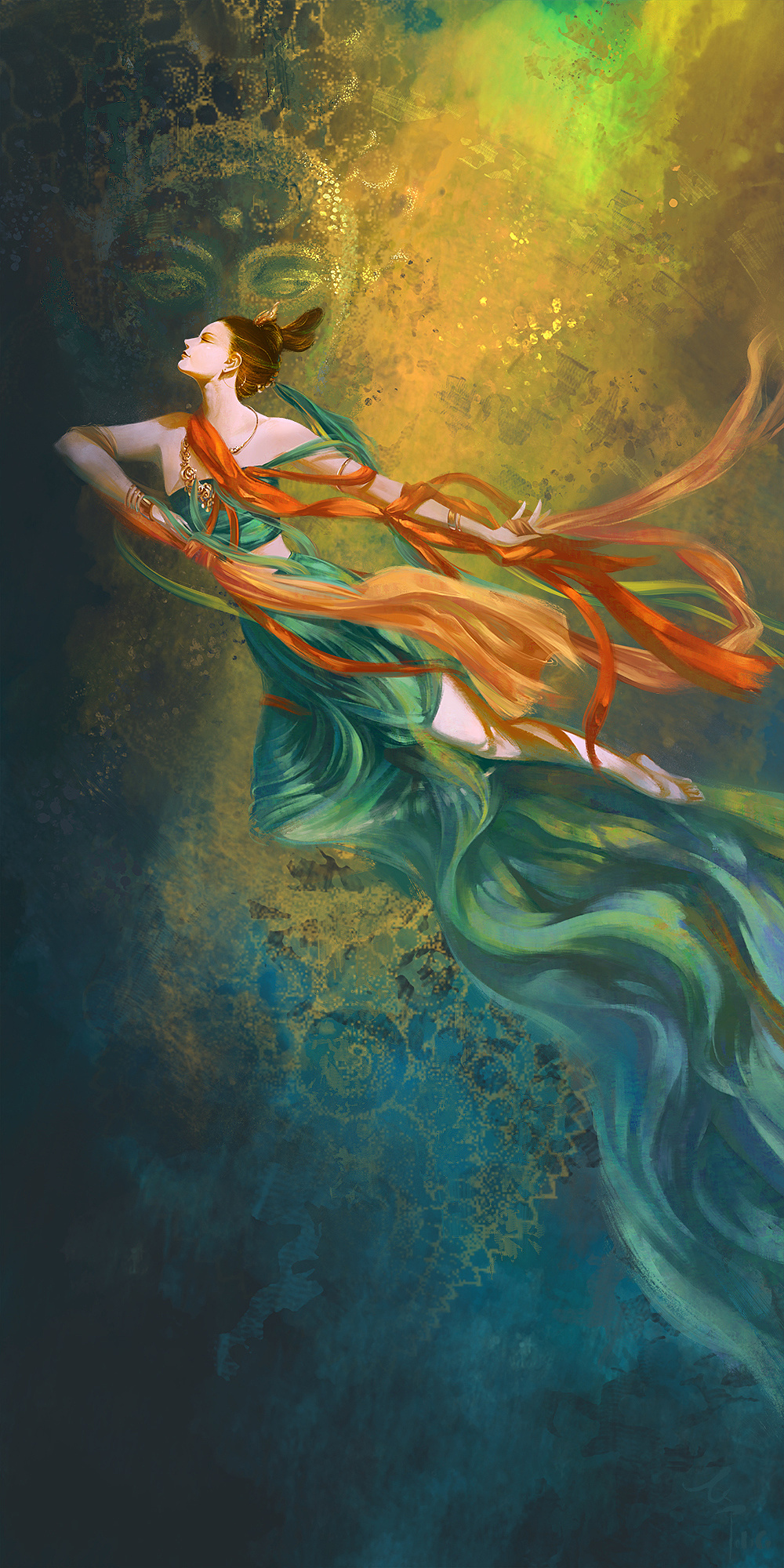 敦煌飞天(附完整过程)