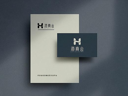 海商会logo设计-店铺老板经营交流平台（个人主页-ZNTE2NzUxMzY=） - Logo - 站酷设计师秋晓朦原创素材 - 站酷ZCOOL