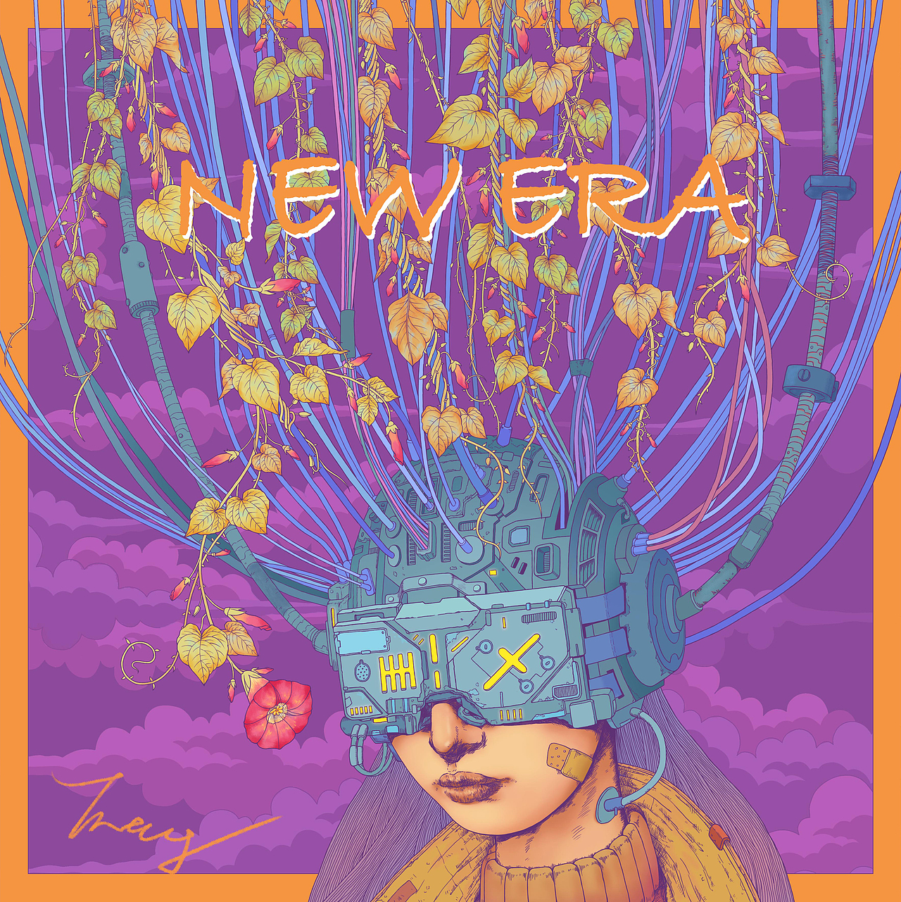 酷潮插画《New Era 新时代》