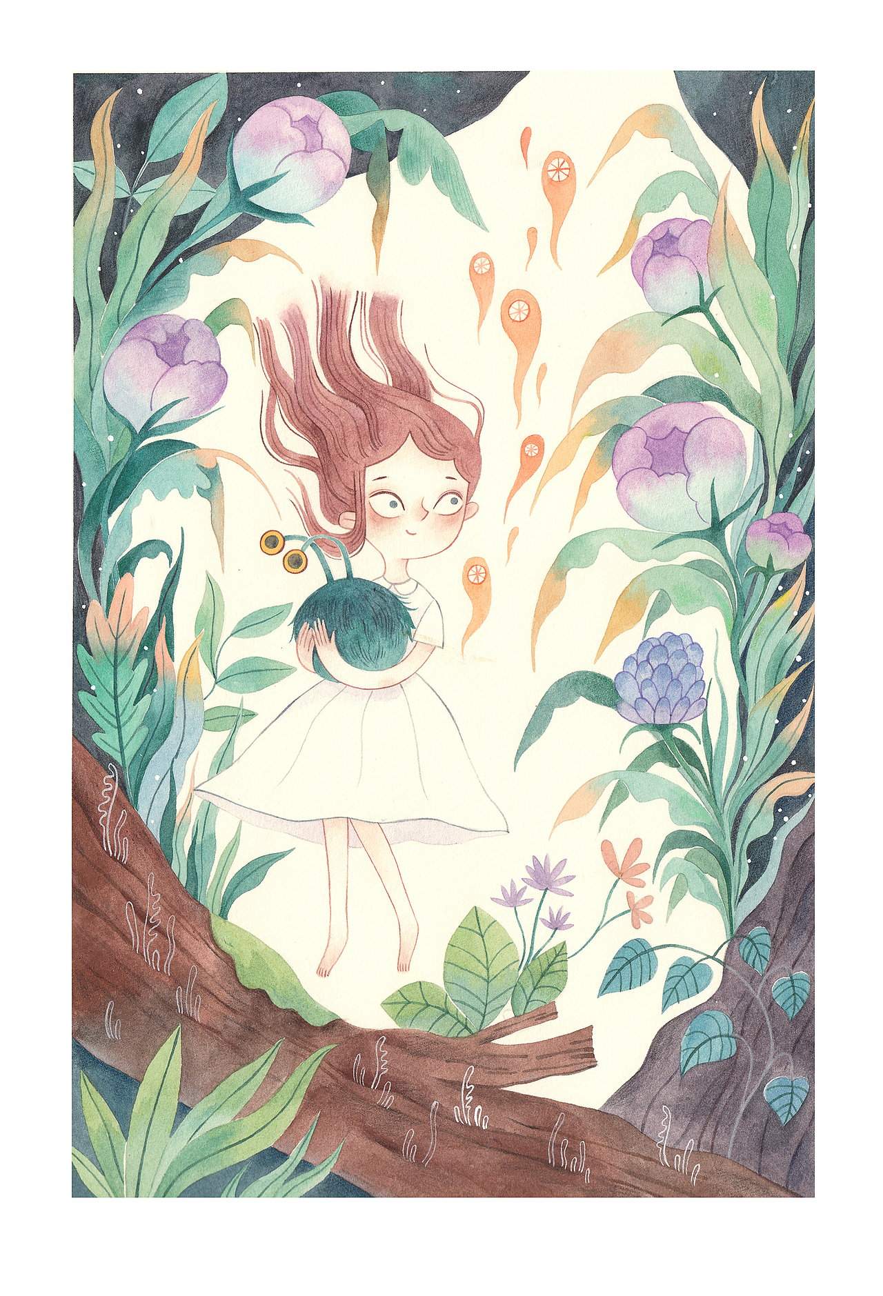 水彩儿童插画合集二