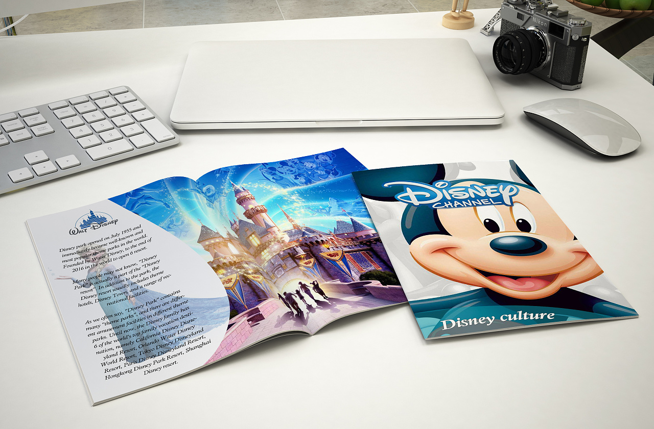 迪士尼文化宣传册