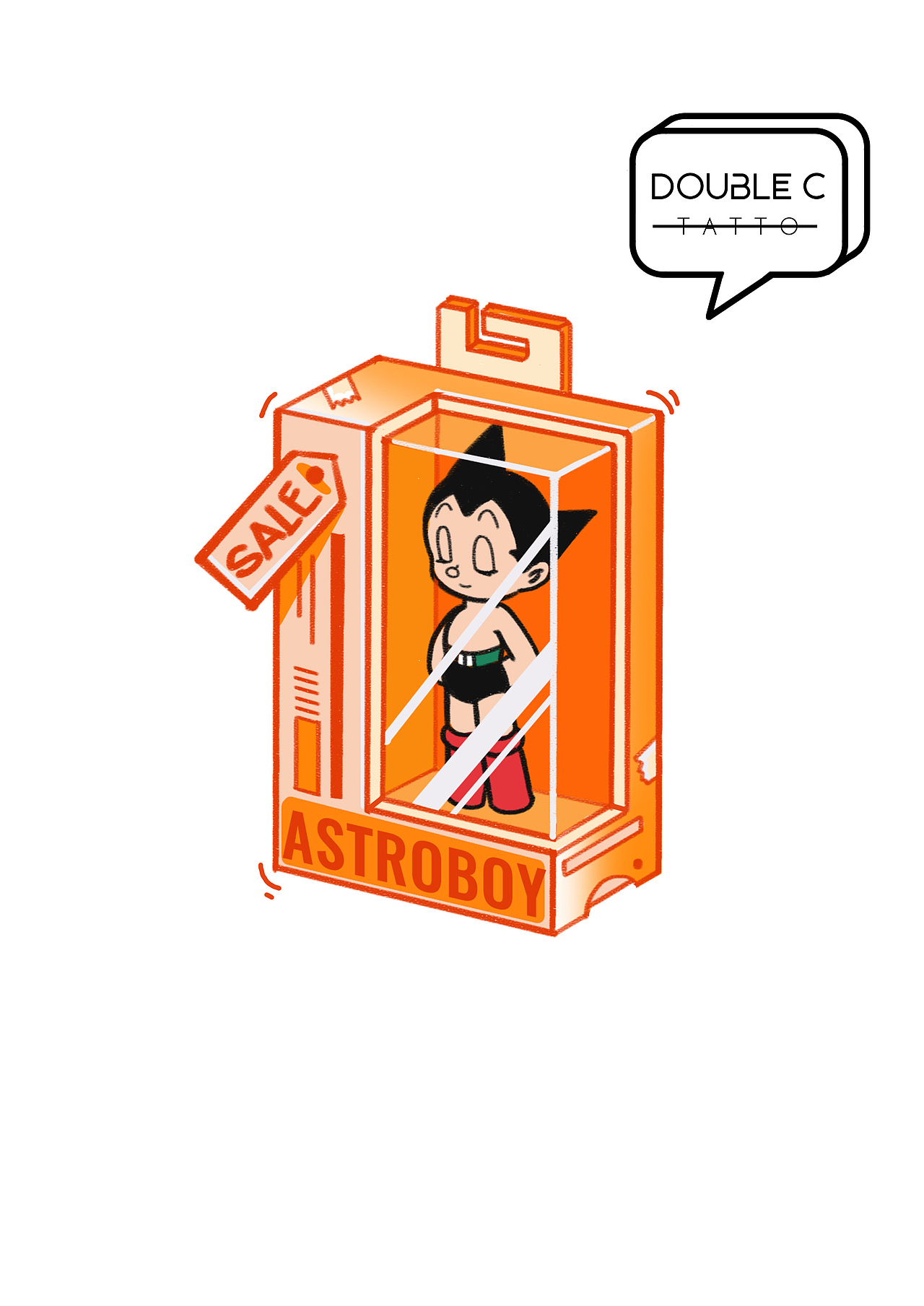 阿童木玩具盒子（图ZMTI2NjA2NTY0） - 艺术插画 - 站酷设计师DoubleCTattoo原创素材 - 站酷ZCOOL
