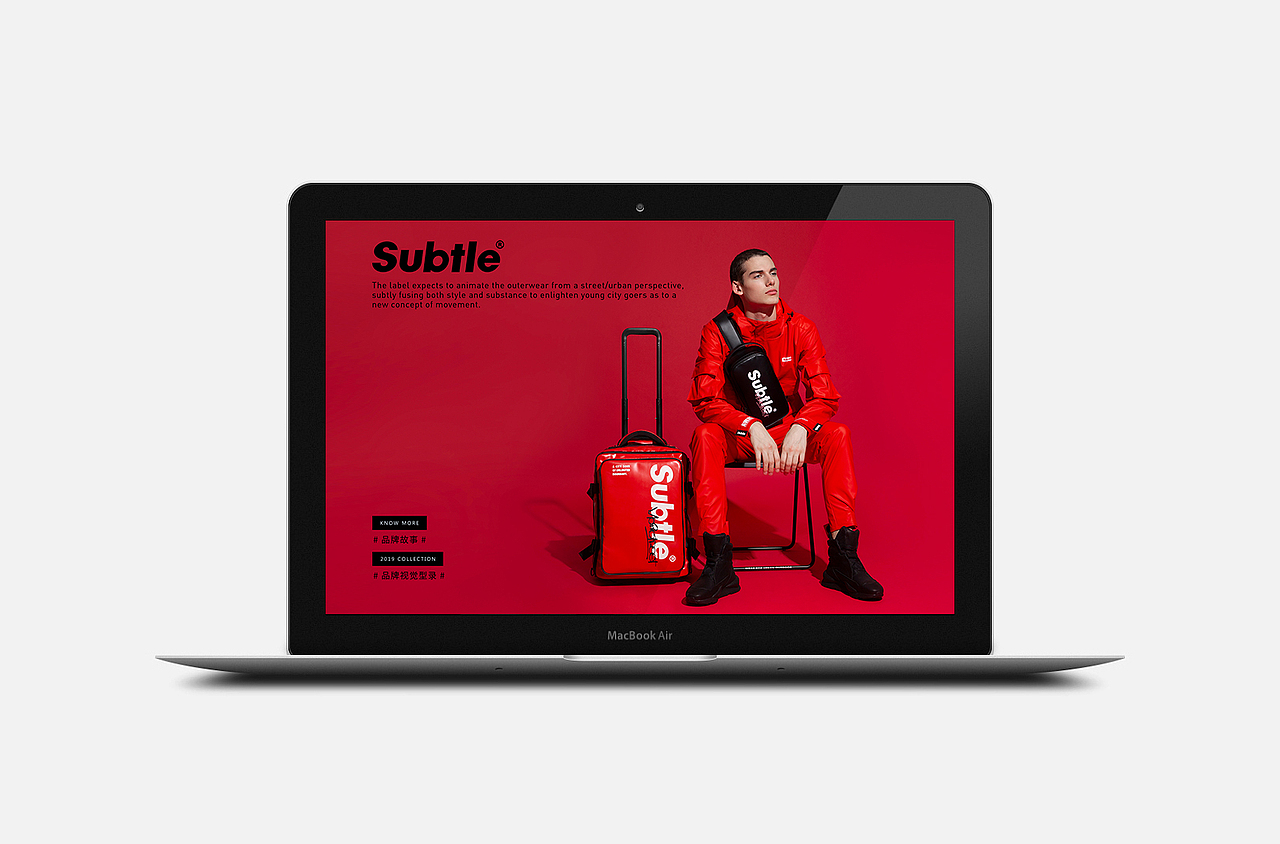 潮牌 / 网页设计（图ZMTY4MDk1NDgw） - 企业官网 - 站酷设计师啊近啊旧原创素材 - 站酷ZCOOL