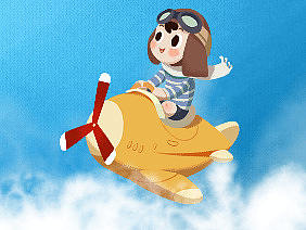飞机动画