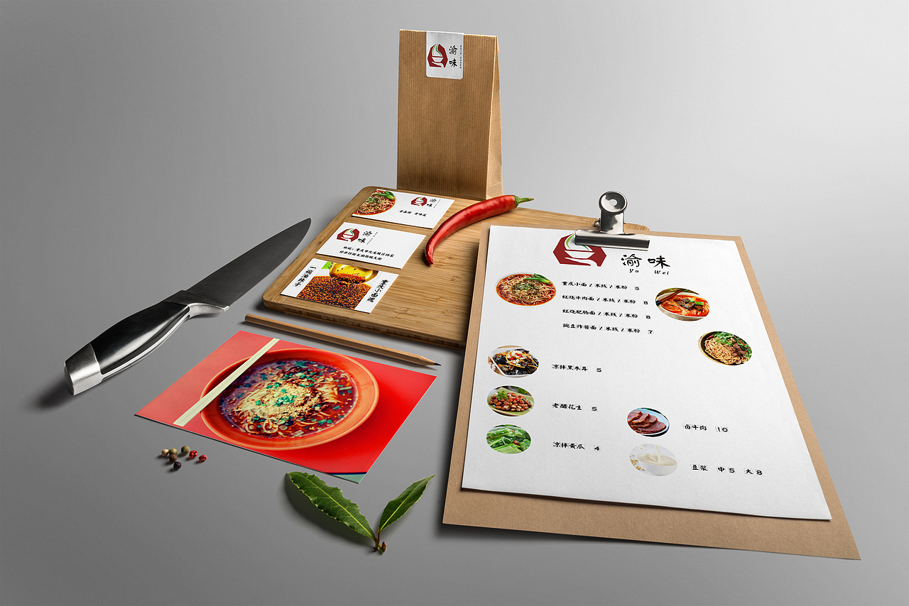 重庆小面—渝味品牌形象VI（图ZNjU5MjA2MTI=） - 品牌 - 站酷设计师ACan阿灿爱吃鱼原创素材 - 站酷ZCOOL