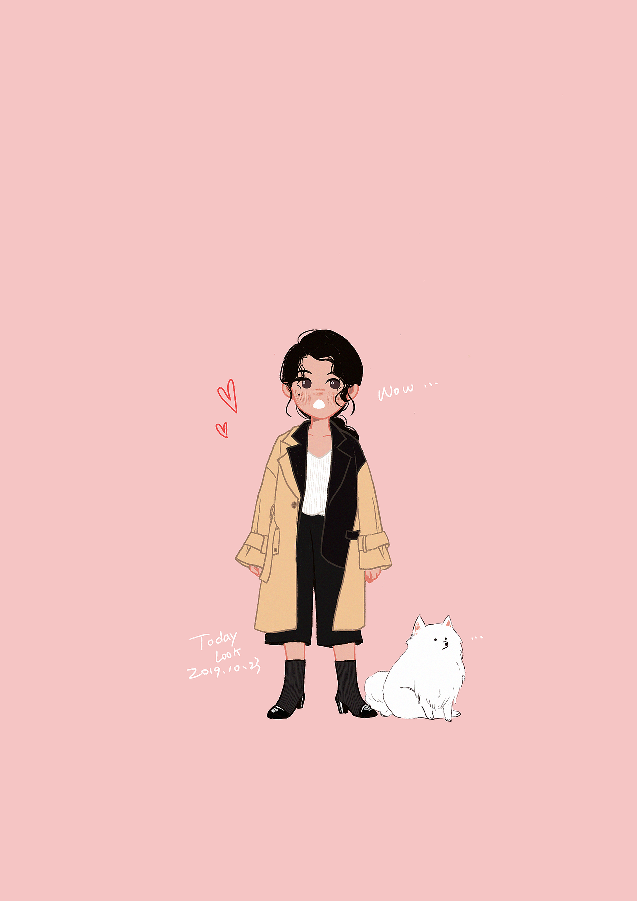 每日穿搭2（图ZMTgyMDAwODA0） - 艺术插画 - 站酷设计师東屿原创素材 - 站酷ZCOOL