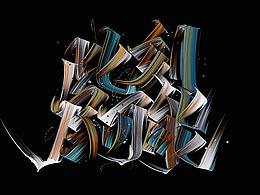 字体设计|上瘾