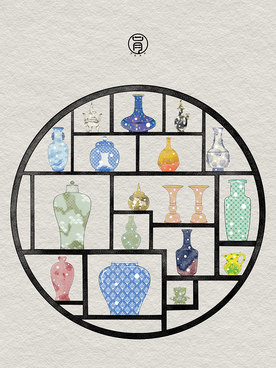 请看 这是我的古董（图ZMzI1MTE1NzQ0） - 艺术插画 - 站酷设计师橘子君tachibana原创素材 - 站酷ZCOOL