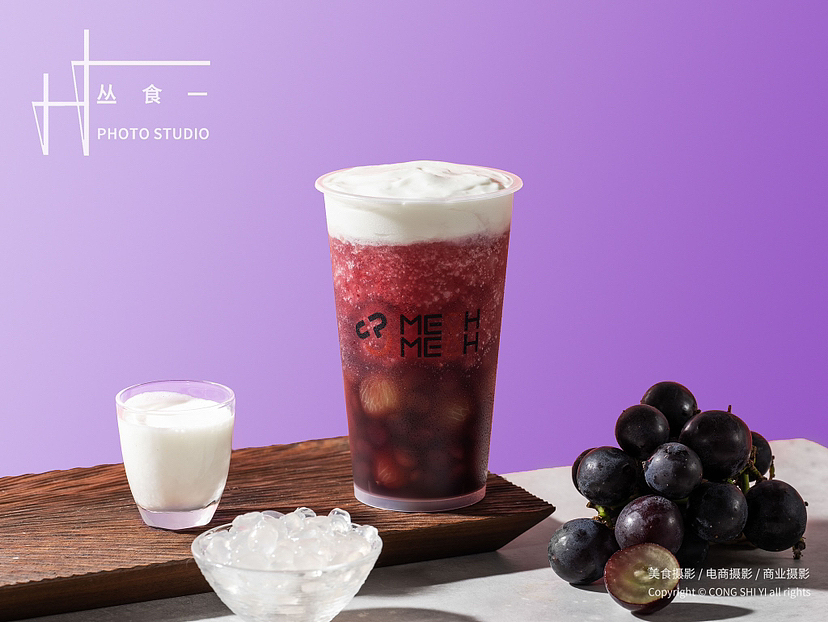 饮品拍摄///乳茶&果茶