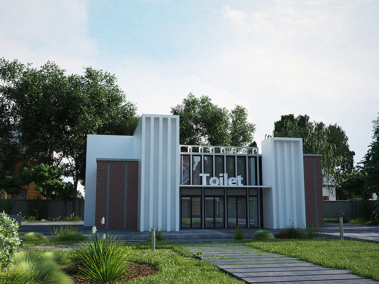 吉林省通化市公共卫生间.2017-03-09