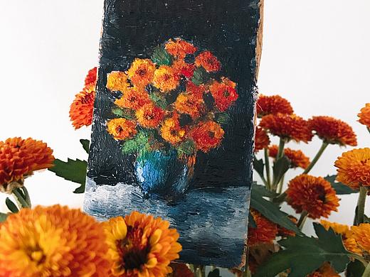 【丙烯】涂鸦的花花草草